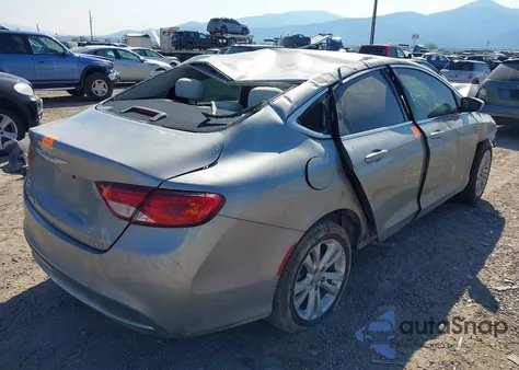 2016 Chrysler 200 Limited z USA, uszkodzony, nr VIN 1C3CCCAB0GN181382